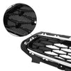 G-PLUS Front Upper Grille Grill With Chrome Trim Compatible with Kia Forte 2019 2020 86350M7010 86350M6000