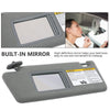 G-PLUS Gray Sun Visor with Mirror LH Driver & RH Passenger Side 1 Pair Compatible with Toyota Tacoma 2005-2015 74320-35C10-B0, 74310-35C10-B0, 74320-04181-B1, 74310-04181-B1