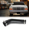 G-PLUS Rear Fuel Tank Fill Hose Compatible with Ford Bronco 1980-1996#F4110 Black Rubber Hose