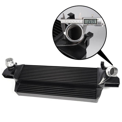 G-PLUS Performance Aluminum Front Mount Intercooler Kit, Compatible with BMW F54 F55 F56 F57 2014 Up Black #200001076