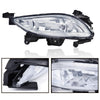 G-PLUS Front Bumper Fog Light Assembly Compatible with Sonata 2011 2012 2013 Clear Lens Driving Fog Lamps w/881 27W Bulbs Pair 92201-3Q000, 92202-3Q000