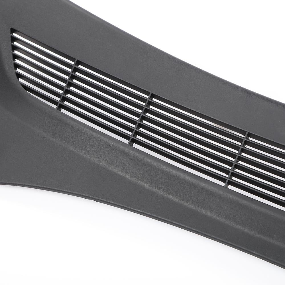 G-PLUS Windshield Wiper Cowl Rear Apron Trim Cover Panel Matte Compatible with 2017-2023 Tesla Model 3 108167500B,108167500E