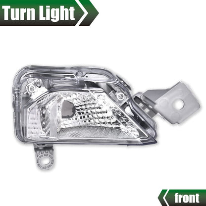 G-PLUS Signal Turn Lights Assembly Replacement for 2019 2020 2021 Nissan Altima Clear Lens LED Lamps Parking Light | Front | 26135-6CA0A,Passenger (Right)