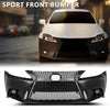 G-PLUS Front Bumper Set(Front Bumper & License Plate) Compatible with LX IS IS250 IS350 14+ F-Sport 2006-2013 2Pcs