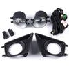 G-PLUS Bumper Fog Lights Assembly Compatible With 2012-2015 Toyota Tacoma Clear Driving Fog Lamps W/Switch Bulbs Kit