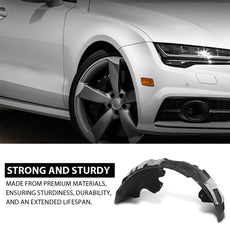 G-PLUS Front Fender Liner for Audi A7 Quattro S7 RS7 2012-2018 Right Side Product Features