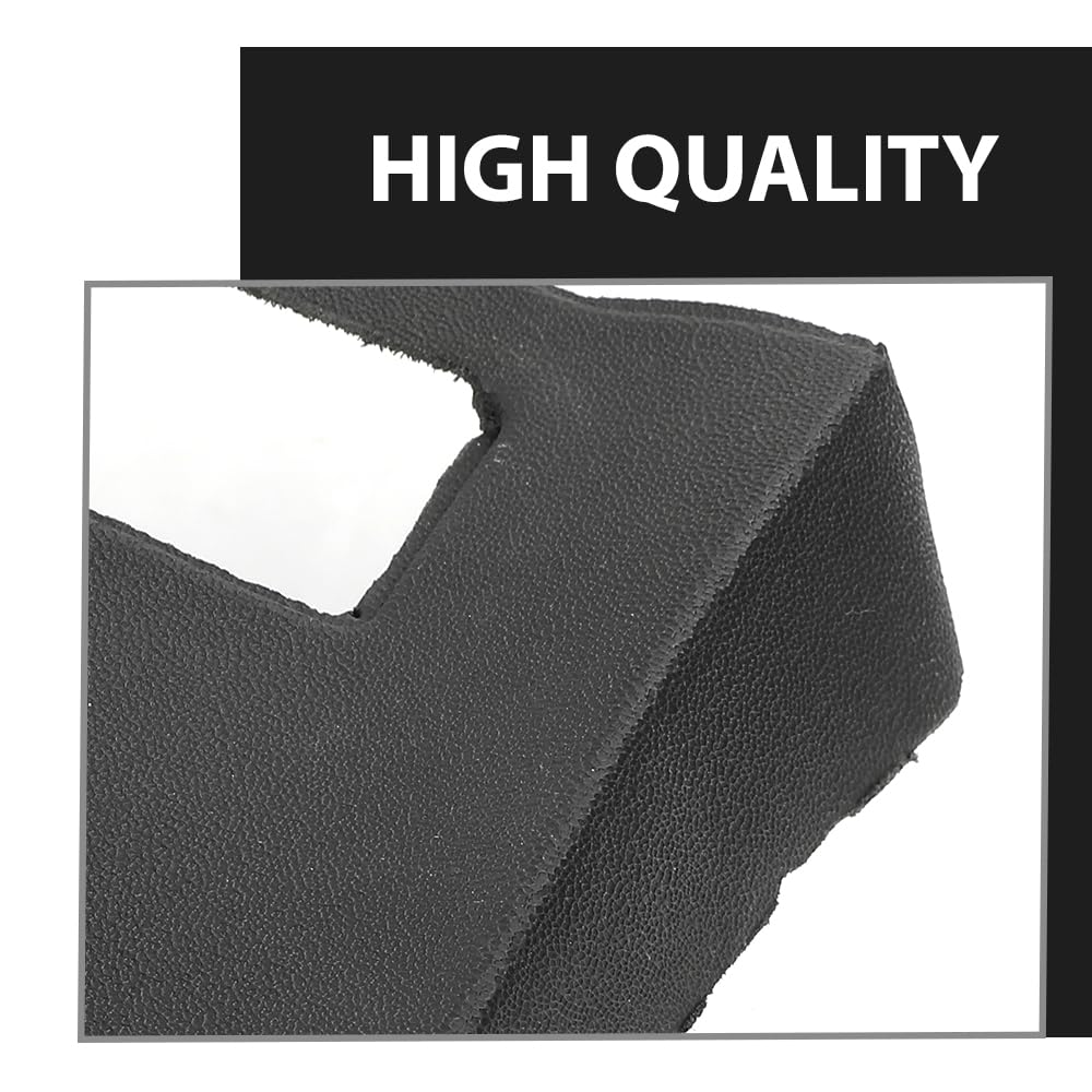 G-PLUS TPE Dash Board Cover w/Adhesive, Compatible with Chevy Silverado LS LT WT/GMC Sierra SL SLE 2007-2013 Dual Glovebox Style Dashboard Black