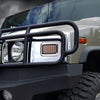 G-PLUS LED Front Park Signal Lamp Compatible with 2003-2009 Hummer H2 Left Right LED Corner Signal Lights Parking Lamps Turn Signal Marker Light Front Fender Replacement 2pcs 15060529