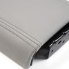 G-PLUS Leather Center Console Lid Armrest Assembly w/Latch Compatible with 2006-2009 Chevy Trailblazer GMC Envoy Isuzu Ascender Buick Rainier Oldsmobile Bravada- Gray 25998844