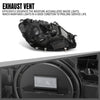 G-PLUS LED Headlight Left Driver Compatible with Benz S560 S450 S63 2018 2019 2020 A2229062105, A222 906 2105 Black