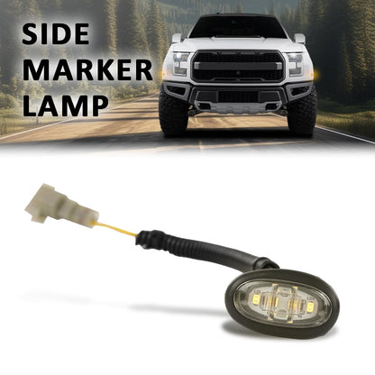 G-PLUS Front Daytime Running Side Marker Lamp, Compatible with Ford F150 Raptor 2017-2022, HL3Z-15442-B, HL3Z-15442-K