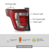 G-PLUS Tail Light Assembly Rear Brake Lamp Left with Wiring Harness & Bulb Compatible with Ford Explorer 2016-2019 FB5Z13405C Faros Traseros Luces Traseras