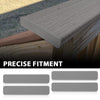 G-PLUS 4Pcs Decking Boards End Cap 5.5” Grey