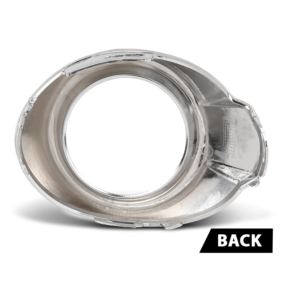G-PLUS Right Fog Light Cover Trim Driving Lamp, Compatible with Ford Focus SE SEL Titanium Hatchback/Sedan 4-Door 2012-2014, Passenger Side, CP9Z17E810C, FO1039117