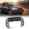 G-PLUS Center Dash A/C Heater Air Vent Cover Trim Bezel Switch Compatible with Toyota Rav4 2006-2012 Dashboard Air Vent Panel