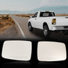 G-PLUS Heated Exterior Mirror Glass with Backing Plate Compatible with 2010 Dodge Ram 1500/2500 Truck with Heated Power Folding Mirrors (without Tow Mirrors) Left and Right Side