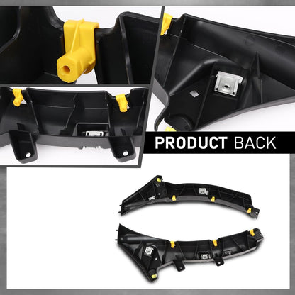 G-PLUS Front Bumper Mount Support Bracket Compatible with Jaguar XF XFR 2012-2015,Fit Jaguar XFR-S 5.0L V8 A/T Base Sedan 2013-2015