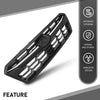 G-PLUS Front Bumper Grille Assembly Compatible with Subaru Crosstrek 2024 Black J1010FN500