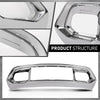 G-PLUS Front Bumper Lower Fascia Applique Compatible with Jeep Grand Cherokee 2016-2021 68310779AA