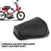 G-PLUS Seat Cover Synthetic Leather Black Compatible with 1979-1987 Yamaha QT50 MA50 Seat Cover