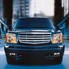 G-PLUS Front Bumper Fog Lights Assembly Compatible With Cadillac 2002 2003 2004 2005 2006 Escalade,Driving Fog Lamps w/ 899 12V 37.5W Bulbs(Smoky Lens)