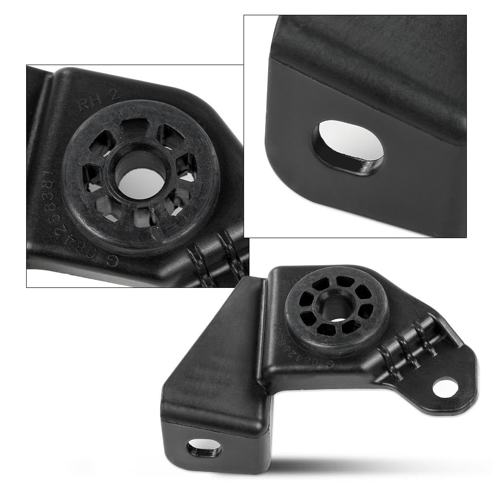 G-PLUS Radiator Upper Bracket Right Passenger Side Compatible with Chevy Malibu 2016-2023/Fits Buick LaCrosse 2017-2019 84258381 84258382 22982959