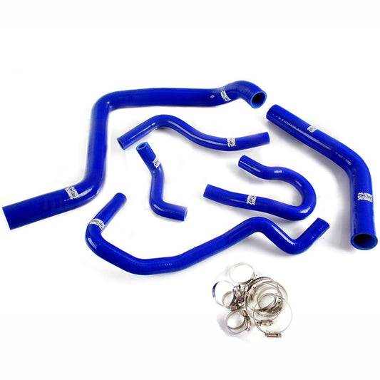 G-PLUS Silicone Radiator Coolant Hose Pipe Kit Clamps Compatible With 1992-2000 Honda Civic Type-R EK EG B16A B18C B20B,Blue