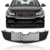 G-PLUS Front Bumper Grill Compatible with Chevy Cruze 2011 2012 2013 2014 (Not fit ECO model) GM1200624, 95225615 Front Lower Bottom Grille Black