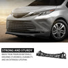 G-PLUS Front Upper Center Bumper Cover Support Compatible with Toyota Sienna LE XLE Limited Platinum 2021-2023 5252108010, TO1041118 Black