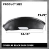 G-PLUS Black Dash Cover Compatible with Pontiac Firebird 1993-1996 18-925-DGR