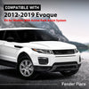 G-PLUS Front Right Wheel Arch Fender Trim Molding with Sensor Hole Compatible with Range Rover Evoque 2012-2019,Fit for Models With Active Park Assist System