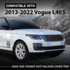 G-PLUS Door Side Fender Vent Molding Cover Trim LH&RH Compatible with Range Rover Vogue L405 2013-2022 Silver