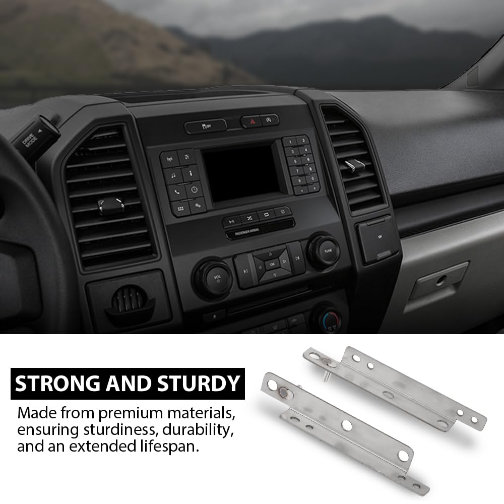 G-PLUS Touchscreen Mounting Brackets, Compatible with Ford F150 2015-2020 SYNC 3 SYNC 2