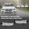 G-PLUS LH & RH Front LED Fog Lights Lamp US NEW 2 Pcs Compatible with 2018-2021 BMW X5/X6/X7 /2018 2019 2020 2021 BMW G05/G06 /G07 Fog Lamp Accessories neblineros para autos delantero faros antiniebla