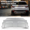 G-PLUS Rear Bumper Cover Trim Plate Board Compatible with Range Rover Evoque 2012-2018 Pure Models Only, Not Fit for Dynamic Models