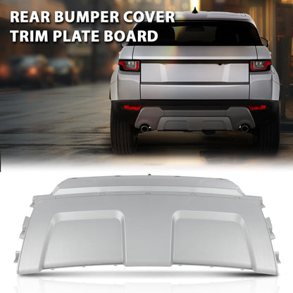 G-PLUS Rear Bumper Cover Trim Plate Board Compatible with Range Rover Evoque 2012-2018 Pure Models Only, Not Fit for Dynamic Models