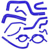 G-PLUS Silicone Radiator Hose Kit Compatible with Honda/Acura Integra DC4 DB7 RS LS GS SE with B18B1 Engine 1994-2001 Blue