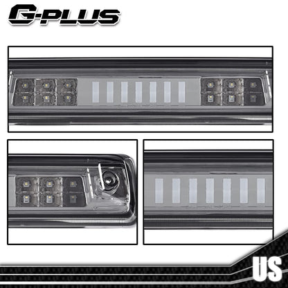 G-PLUS Rear High Mount 3RD Third I Brake Light Stop Tail light Lamp Compatible with 2015-2018 Colorado/Canyon GM25971002 52019397 Rear Cab Roof Tail Center Lamp