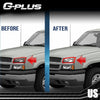 G-PLUS Front Headlight Lens Cover Compatible with 2003-2006 Chevy Silverado, Left & Right Side (Clear Lens)