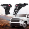 G-PLUS Front Bumper Brackets Compatible with Toyota Tundra 2014 2015 2016 2017 2018 2019 2020 2021 Black Driver & Passenger Side Bumper Bracket Retainer