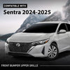 G-PLUS Front Bumper Upper Grille Compatible with Nissan Sentra S SV 2024-2025 62310-6LY0A, 623106LY0A