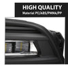G-PLUS LED Fog Lights w/Wiring + Switch + Covers Set Compatible with Honda HRV HR-V Sport Utility 4-Door 2019-2022 71106T7AJ10,HO1038158,HO2603104 Black