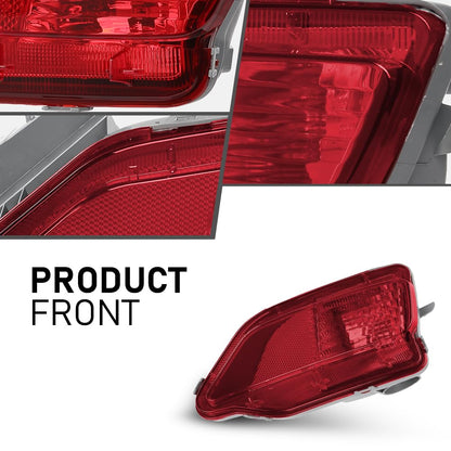 G-PLUS Rear Right Bumper Reflector Tail Light Turn Signal Lamp, Compatible with Toyota RAV4 2013-2015, 814800R020, TO1185107