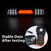 G-PLUS LED High Mount Stop Brake Light, Compatible with 09-10 Dodge Ram 1500/2010 Dodge Ram 2500 3500/11-17 Ram 1500 2500 3500 55372082AE 55372082AF Smoky lens Chrome Housing Amber Reflector