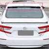 G-PLUS Rear Window Roof Spoiler Visor Matte Compatible with 2018 Accord Black