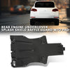 G-PLUS Rear Engine Undercover Splash Shield Baffle Guard W/O Pad, Compatible with Porsche Cayenne 2011-2018, 958-504-231-00, 95850423100, 958 504 231 00