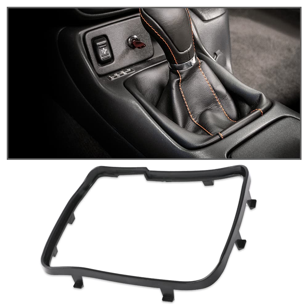 G-PLUS Manual Console Shifter Shift Boot Ring Compatible with Chevy Camaro/Fit Pontiac Firebird 1997 1998 1999 2000 2001 2002 HT10271371 10271371
