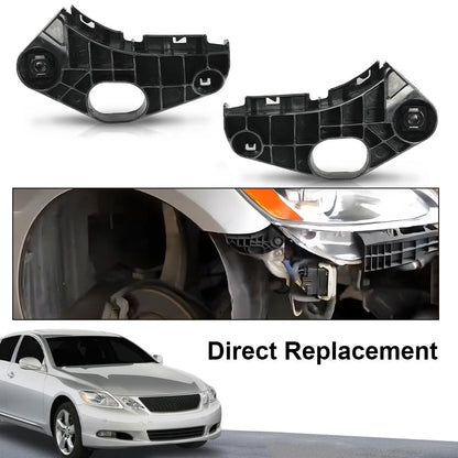 G-PLUS Bumper Retainer Compatible with Lexus GS300 Base 2006/ GS430 Base 2006-2007/ GS460 Base 2008-2011/ GS350 GS450h Base 2007-2011 Front Driver & Passenger Side Upper 5253630190, 5253530210
