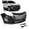 G-PLUS Front Bumper Cover Upper Lower Grille Set Compatible with Chevy Equinox 2018-2021 Grill 84150736, GM1200760, 84226249, 84226250
