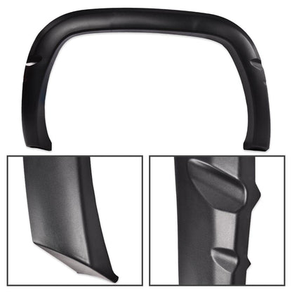 G-PLUS Fender Flares Compatible with Dodge Ram 1500/2500/3500 Models Only 1994-2001 Textured Matte Pickup Truck Accessories Trim Cover Protector 4pcs